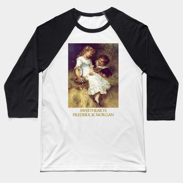 Sweethearts by Frederick Morgan Baseball T-Shirt by Naves